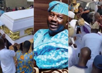 Photos From the Burial of Late Nollywood Comic Actor, Baba Suwe