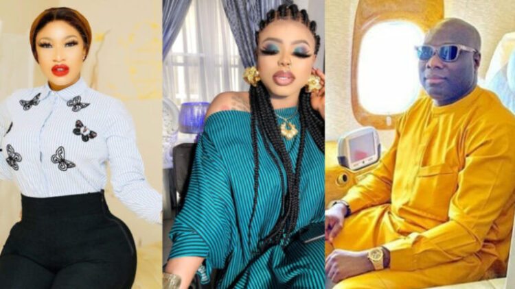 Stop mentioning my name in your fights with Tonto Dikeh or anyone, any further attempt will be addressed in court. I’m a devoted Muslim and we don’t associate with gay people – Mompha warns Bobrisky
