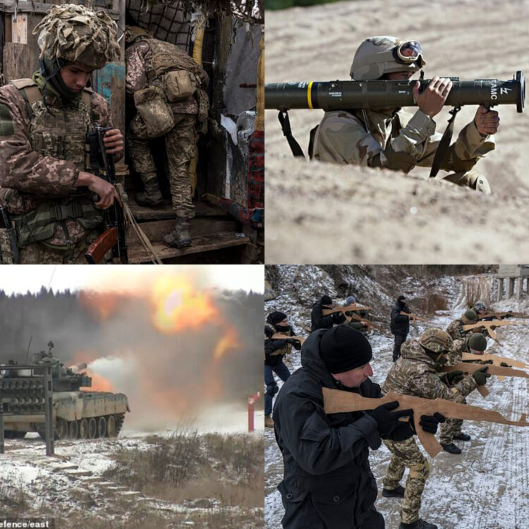 UK sends troops and Hi-Tech weapons to Ukraine amid fears Russia would invade in matter of days