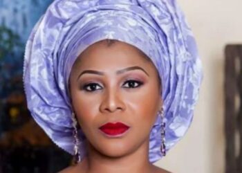 Lawan And Gbajabiamila: Mourned Senator Teslim Folarin’s Wife, Angela