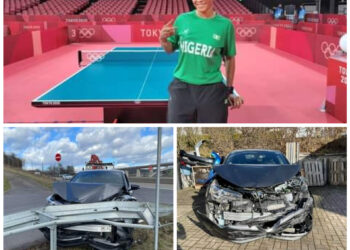 “I ‘m still traumatized” Nigerian table tennis legend, Funke Oshonaike survives car crash