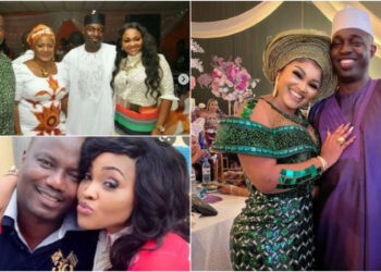 Mercy Aigbe lied. She was friends with Kazim Adeoti’s first wife Oluwafunsho – Former husband, Lanre Gentry, says