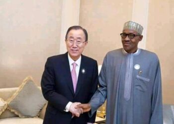 Ban Ki-moon ‘commends’ Buhari for his ‘handling’ of security challenges