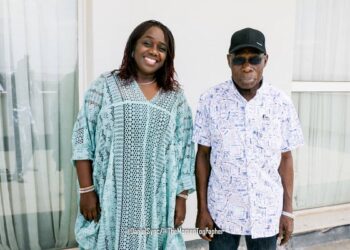 PHOTOS: Kemi Adeosun visits Obasanjo in Abeokuta￼