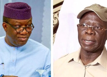 Oshiomhole alleges that Governor Fayemi asked him to rig 2018 APC primaries as they trade words
