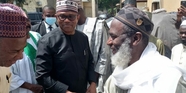 Peter Obi’s supporters divided over visit to Islamic cleric, Gumi
