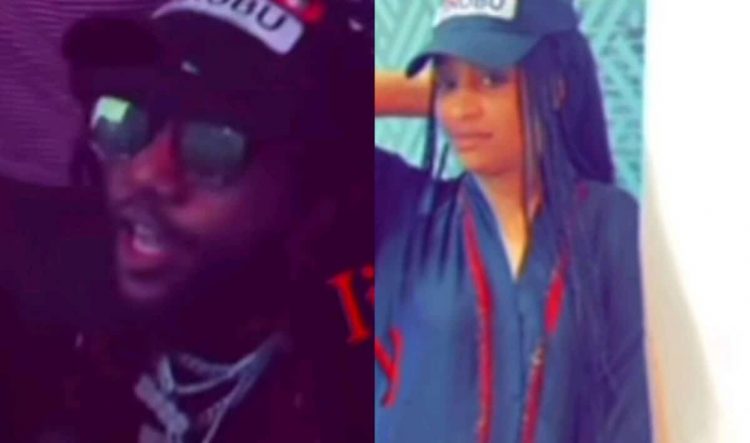 Actress Rahama Sadau and Kcee rock Tinubu’s customized cap, support his presidential ambition