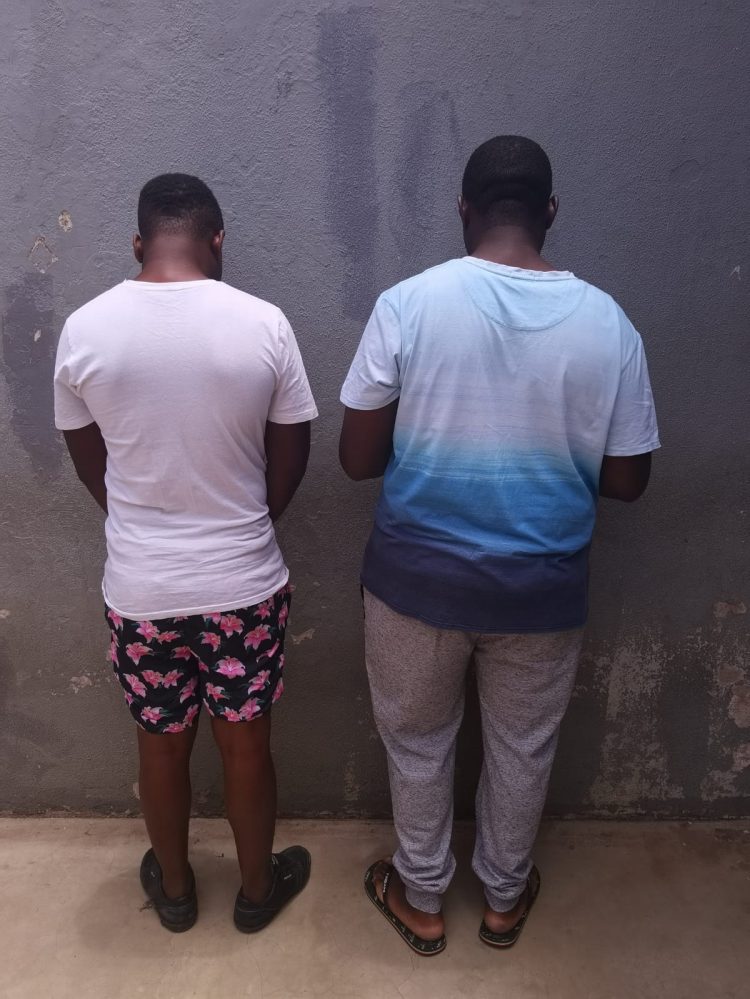 Police arrest two Nigerians in South Africa who allegedly scammed and robbed online buyer after placing adverts on social media about a car on sale