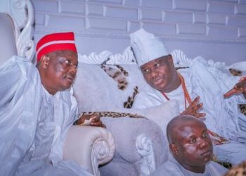 PHOTOS: Kwankwaso visits Ooni of Ife, inaugurates campaign offices in Osun, Ekiti