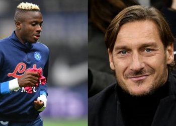 Victor Osimhen: Totti names Nigerian forward as best striker in Serie A