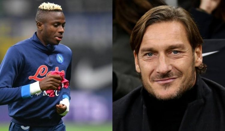 Victor Osimhen: Totti names Nigerian forward as best striker in Serie A