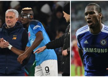 Victor Osimhen is on same level with Didier Drogba – Jose Mourinho says