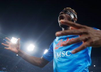 Nigerian music star tells Victor Osimhen to sign for Manchester United and striker responds