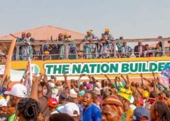 ‘Little opportunity and they are misbehaving’ — Tinubu hits Adeleke at Osun rally