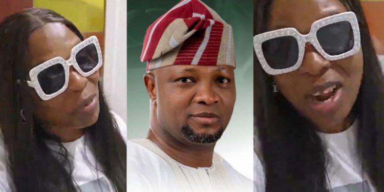 “You’re a rapist and a woman beater” Adetoun calls out Lagos PDP gubernatorial candidate, Jandor, exposes his ‘true’ personality (Video)