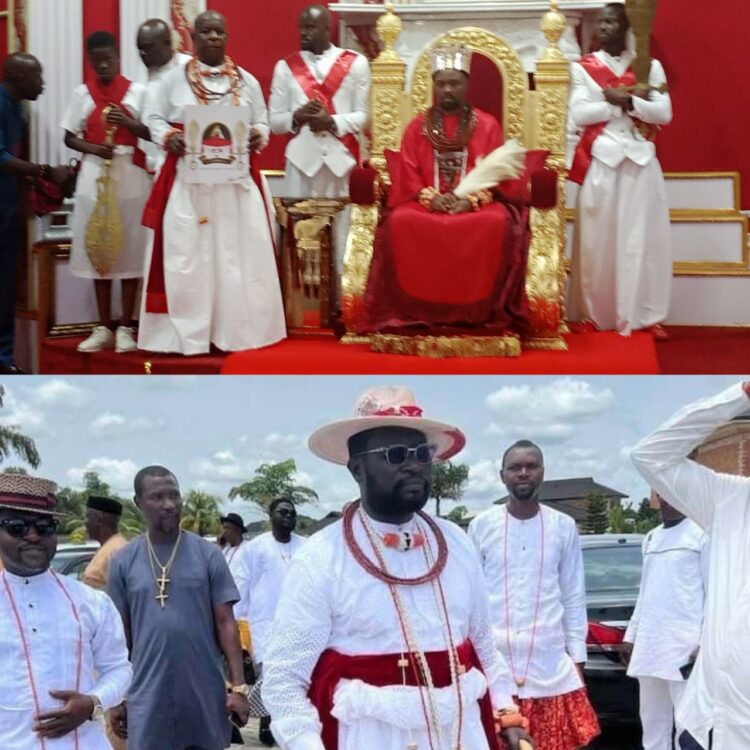 Olu of Warri removes billionaire businessman, Ayiri Emami, as Ologbotsere, installs another one (photos)