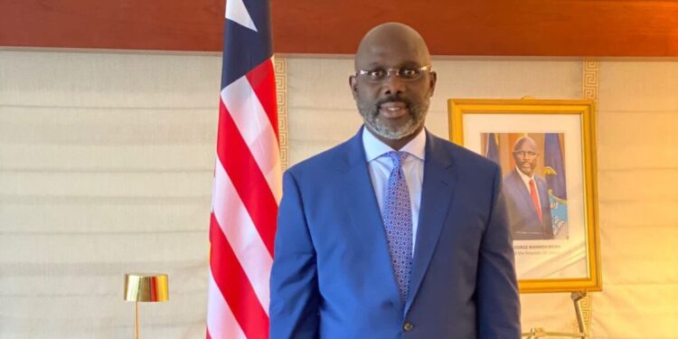 Liberia President George Weah congratulates Osimhen, says the Napoli striker can conquer the world