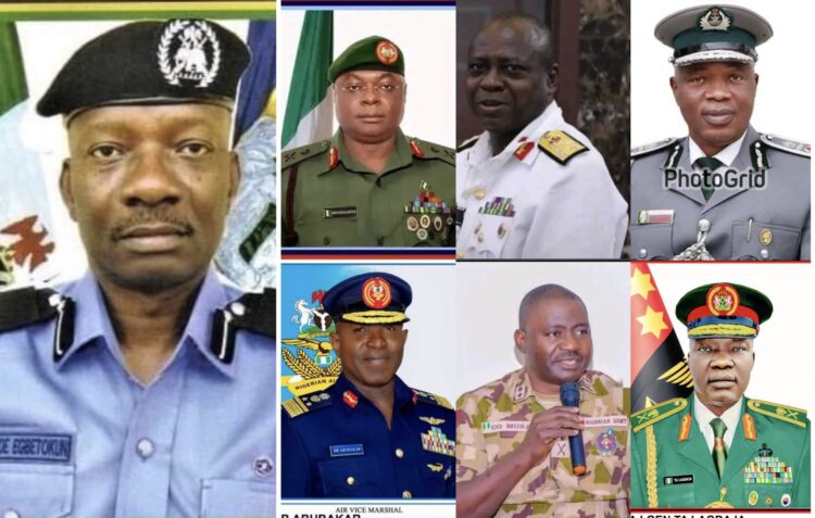 Meet the new service chiefs (photos)