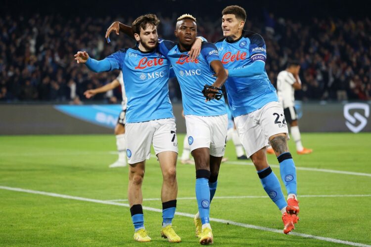 VICTOR OSIMHEN’S AGENT SLAMS KHVICHA KVARATSKHELIA’S AGENT AS NAPOLI’S TROUBLES ESCALATE