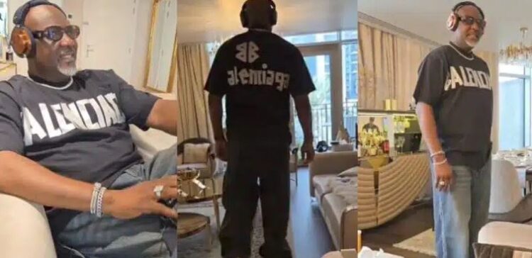 Kogi Indigenes Dodged A Bullet – Nigerians Drag Dino Melaye For Flaunting Balenciaga Outfit (Video)