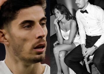 I’m gonna come to your house and sl@ughter your baby“ – Footballer, Havertz’s wife reveals the threats she received after Arsenal‘s FA Cup loss to Manchester United