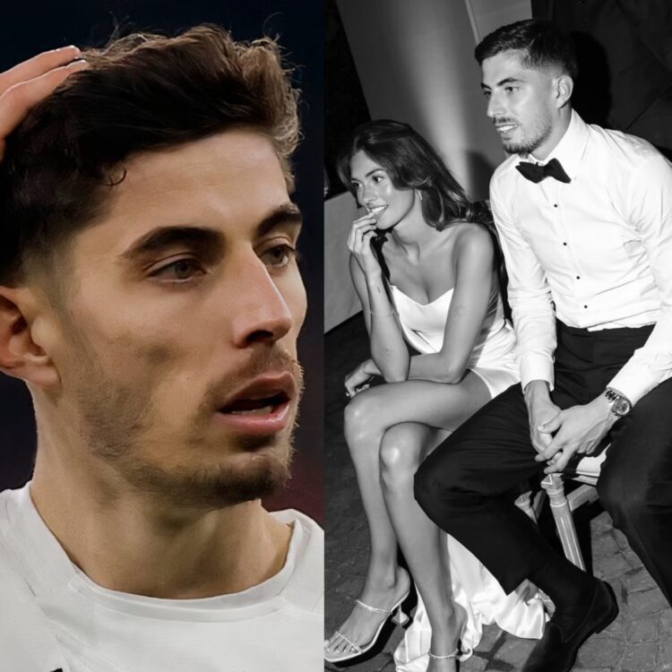 I’m gonna come to your house and sl@ughter your baby“ – Footballer, Havertz’s wife reveals the threats she received after Arsenal‘s FA Cup loss to Manchester United