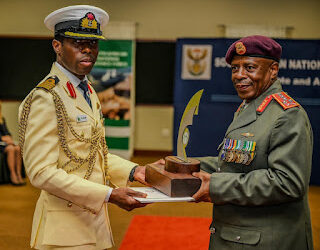 Nigerian Navy Officer, Captain A.O. Akano Shines in South Africa, Emerges Best Graduating Student at Defence College