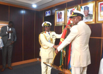 Rear Admiral Mustapha Assumes Command of Western Naval Command, Vows Intelligence, Technology-driven Operations